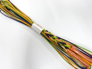 未使用品　正絹　手組帯締め